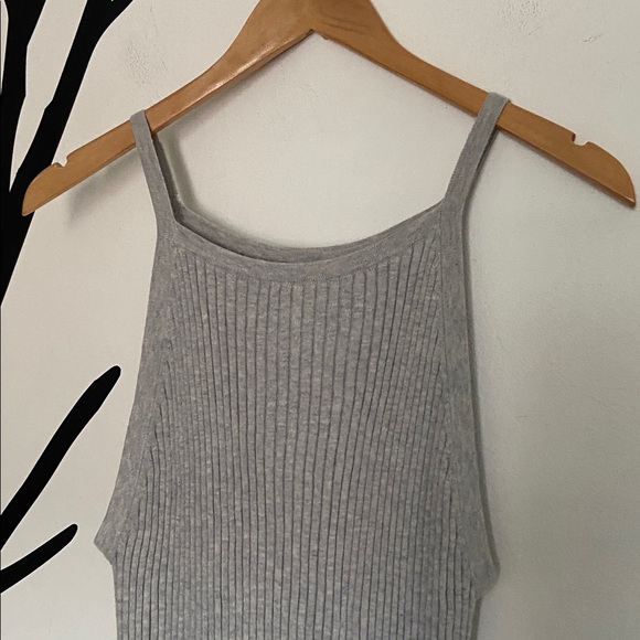 NWT NakedCashmere Emilia grey knit midi dress - Picture 11 of 14